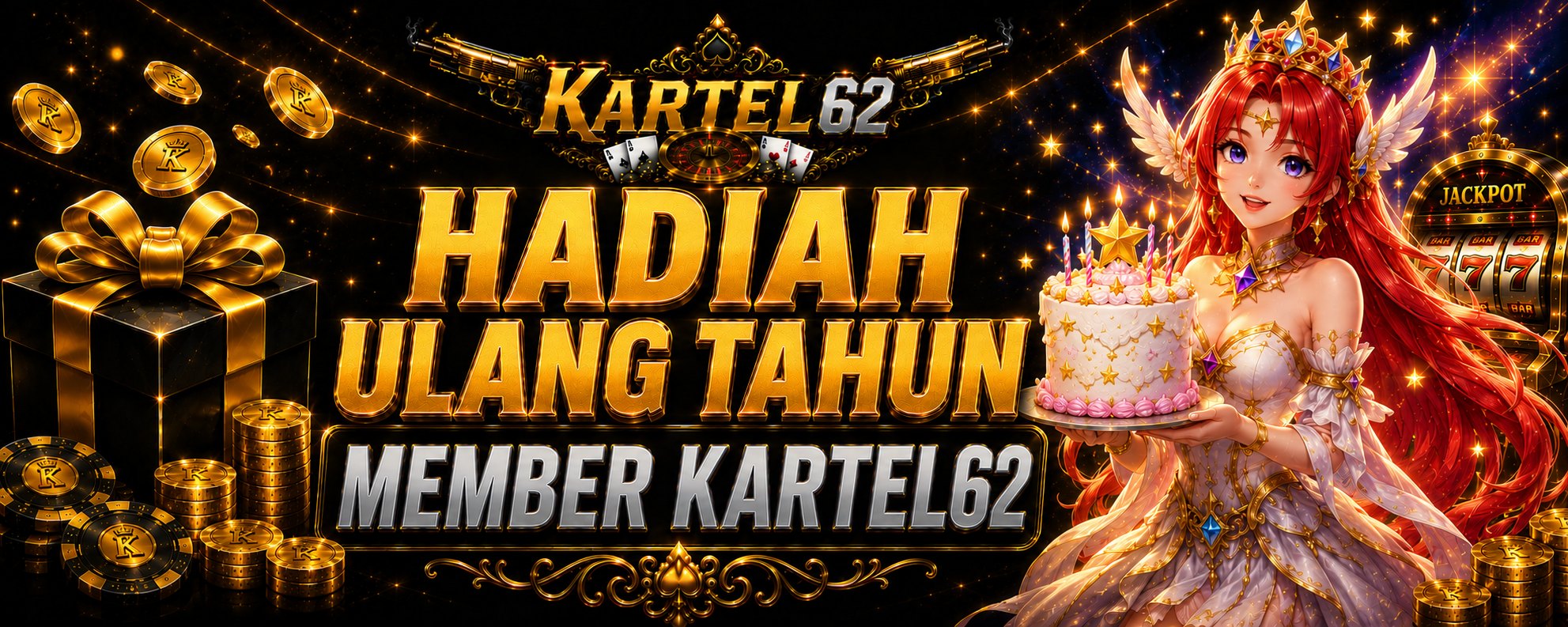 KARTEL62 Bonus Ulang Tahun